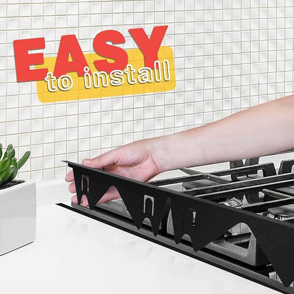 Retractable Stainless Steel Stove Gap Covers