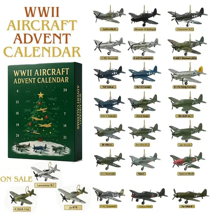 Aircraft Advent Calendar — Mini Warbirds to Unbox