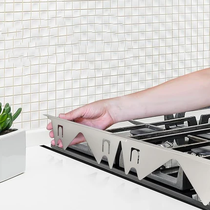 Retractable Stainless Steel Stove Gap Covers
