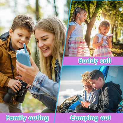 2PCS Kids Video Walkie Talkies Toys