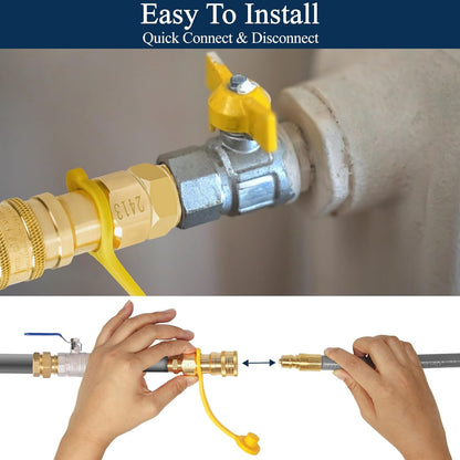 12FT or 24FT Low Pressure LPG Hose
