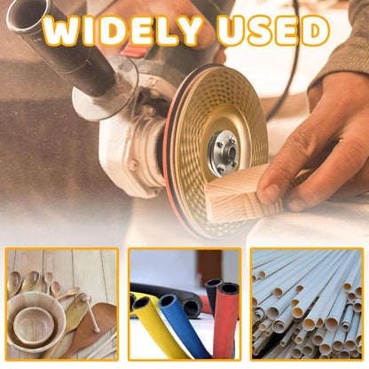 4PCS Angle Grinder Wood Carving Disc Set for 4 or 4 1/2 Attachment