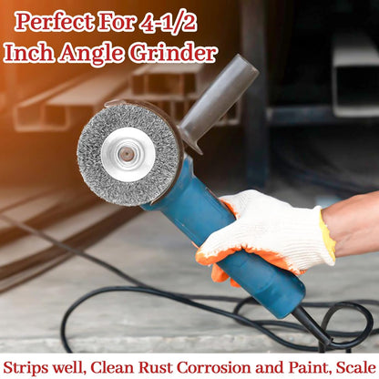 8Pack Wire Wheel Cup Brush Set 3&4 Inch