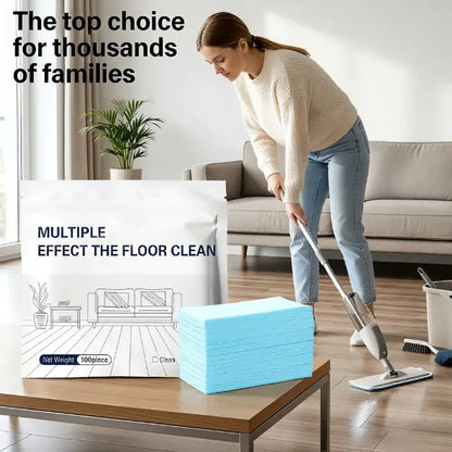 Multi-Surface Floor Cleaning Tablets – Concentrated Cleaner for Hardwood