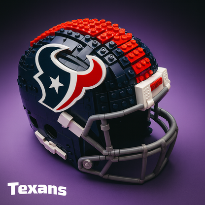 Football Team Building Block Helmet