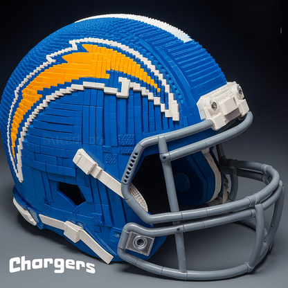 Football Team Building Block Helmet