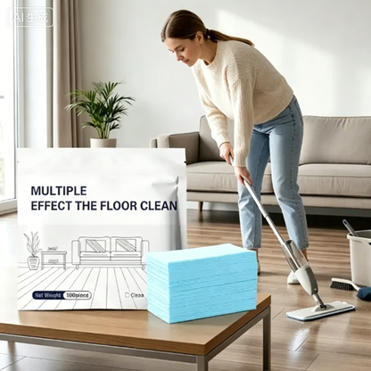 Multi-Surface Floor Cleaning Tablets – Concentrated Cleaner for Hardwood