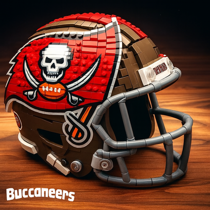 Football Team Building Block Helmet