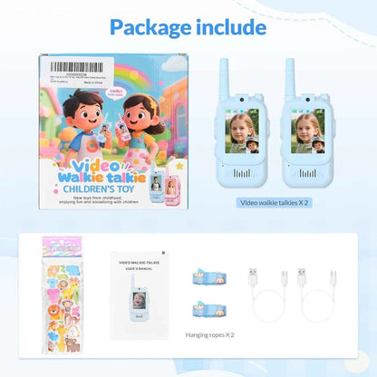 2PCS Kids Video Walkie Talkies Toys