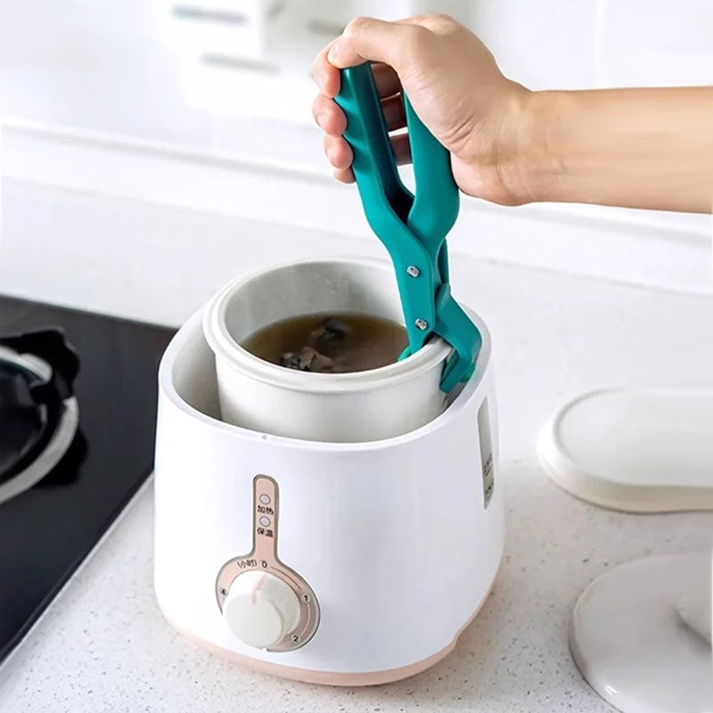 Kitchen Heat-Resistant Bowl Clip - Effortless Grip for Hot Dishes & Bowls