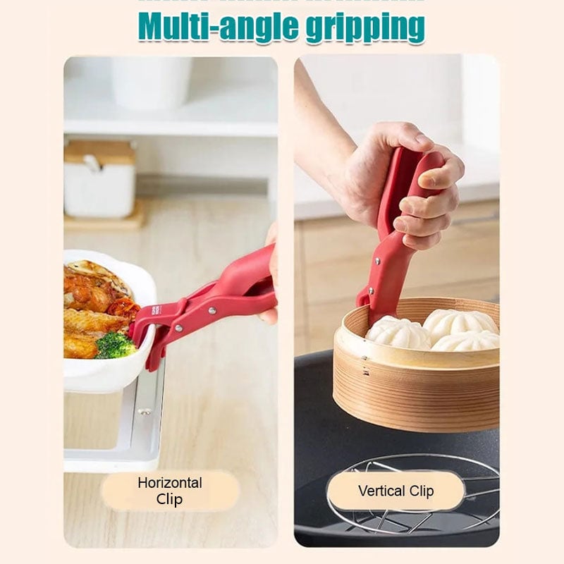Kitchen Heat-Resistant Bowl Clip - Effortless Grip for Hot Dishes & Bowls