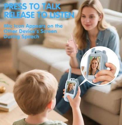 2PCS Kids Video Walkie Talkies Toys