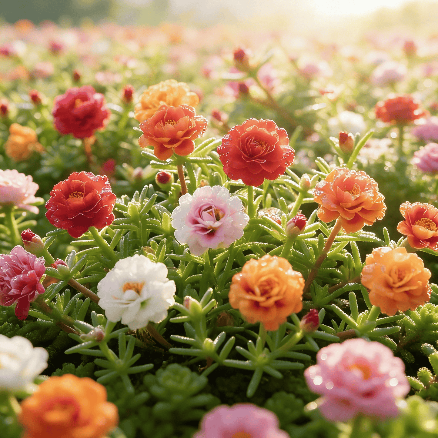 Moss Rose Seeds – Perennial Flower Seeds Easy to Grow