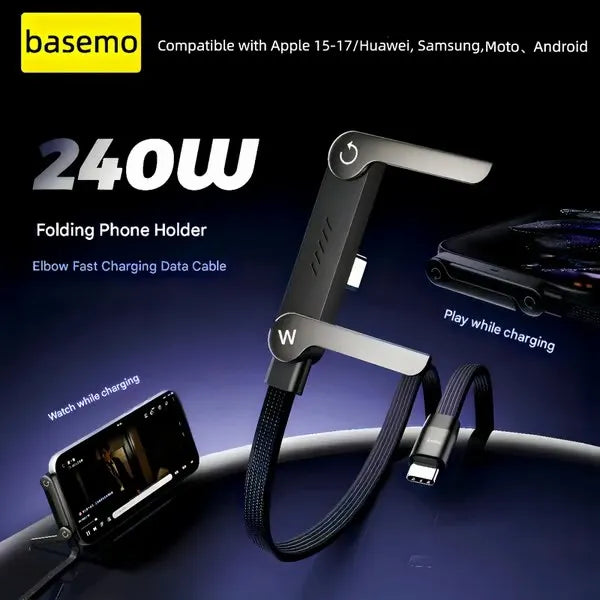 240W Super Fast Charging 360° Rotating Invisible Stand