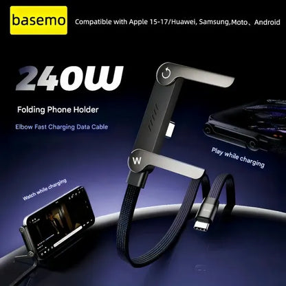 240W Super Fast Charging 360° Rotating Invisible Stand