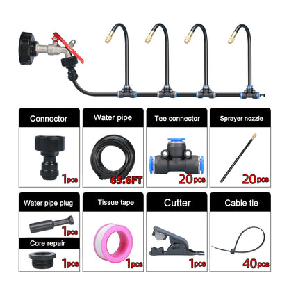 360° Curved Garden Automatic Irrigation System