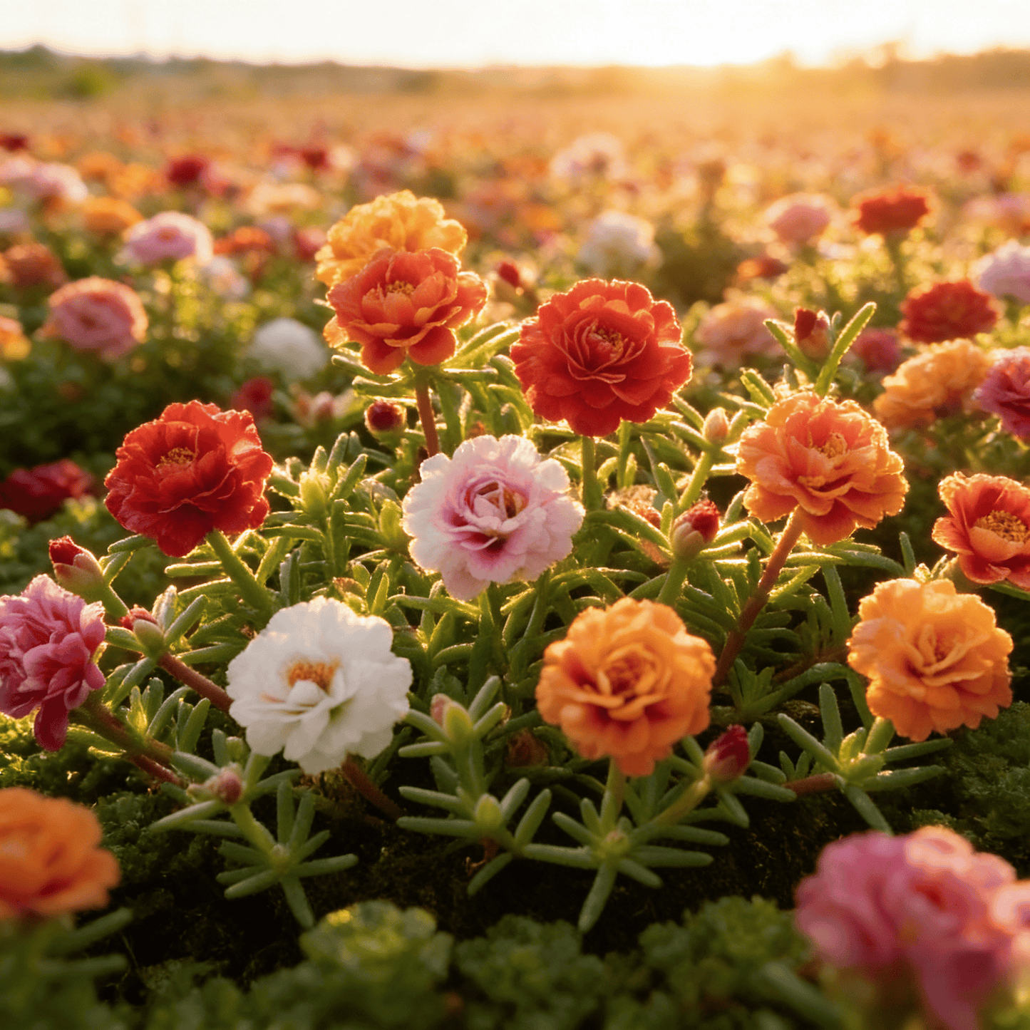 Moss Rose Seeds – Perennial Flower Seeds Easy to Grow